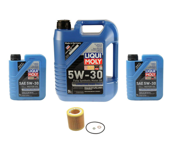 Oil Service Kit - Liqui Moly Longtime High Tech 5w-30 - N20 XDrive / N52/ N54 / N55 / S55