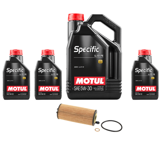 Oil Service Kit - Motul Specific Full Synthetic 5w-30 - BMW S58