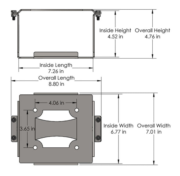 Artec Industries Odyssey Pc 925 Battery Mount