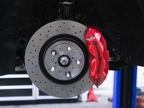 GrimmSpeed 4-Piston Brake Caliper Kit For 02-21 WRX/STI (340mm Rotor) - 0