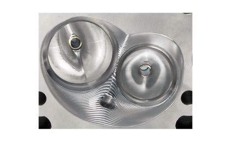 AFR 24 BBC Cylinder Head 290cc Oval Port fully CNC ported. 112cc chambers. Compe