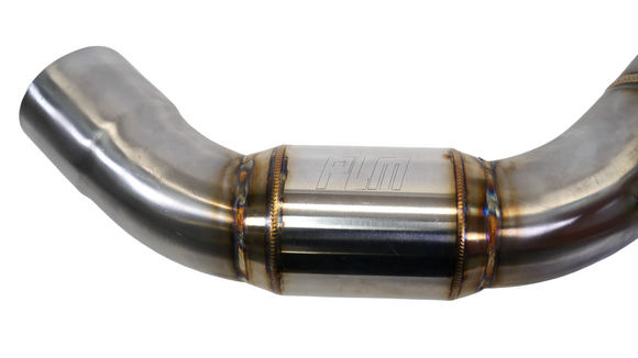 PLM BMW M5 M8 S63R Catted Downpipes F90 2018+