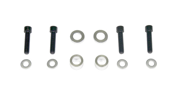 Precision Works Billet Engine Torque Mounts Black Edition - Honda B-Series B18 B20 B16