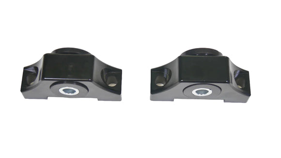 Precision Works Billet Engine Torque Mounts Black Edition - Honda B-Series B18 B20 B16