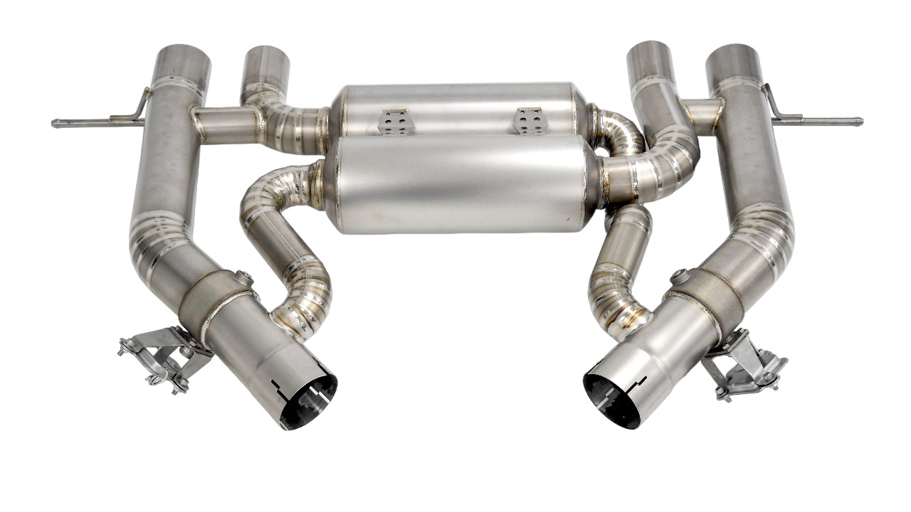 PLM Titanium Valved Exhaust System - BMW G87 M2 G8X - 0