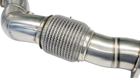 PLM Downpipes with EPA Cats - BMW S58 G80 G82 M3 M4 G8X G87 M2