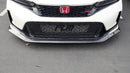 PLM Carbon Fiber Front Bumper Lip - 23+ Honda Civic Type R FL5 K20C1-1
