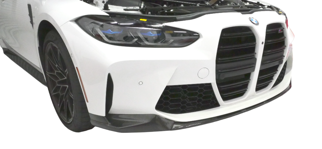 PLM Dry Carbon Fiber Front Lip Splitter - BMW G80 G82 M3 M4