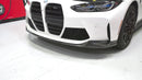 PLM Dry Carbon Fiber Front Lip Splitter - BMW G80 G82 M3 M4-5