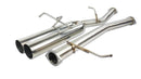 ISR Performance EP (Straight Pipes) Dual Tip Exhaust 4in - 89-94 (S13) Nissan 240sx-1