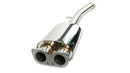 ISR Performance Series II - EP Dual Tip Blast Pipe Exhaust System - Resonated - 95-98 Nissan 240sx-2
