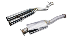ISR Performance EP (Straight Pipes) Dual Tip Exhaust - 05-06 Infiniti G35 Sedan