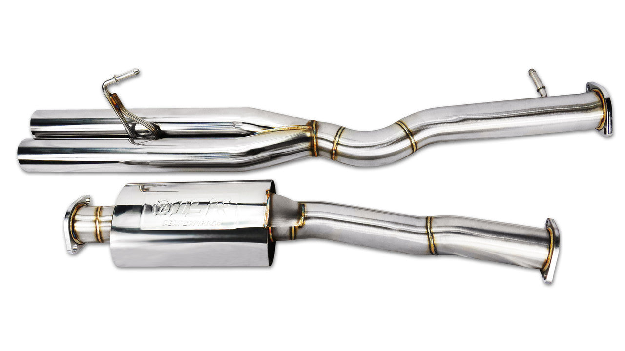 ISR Performance EP (Straight Pipes) Dual Tip Exhaust - 03-07 Infiniti G35 Coupe - 0
