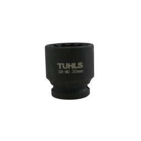 Tuhls Impact Socket Short 12 Point (1/2" 30MM) | TUHLS-0029
