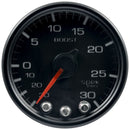 2-1/16" BOOST/VACUUM, 30 IN HG/30 PSI, STEPPER MOTOR, SPEK-PRO, BLACK DIAL, BLACK BEZEL, CLEAR LENS-2