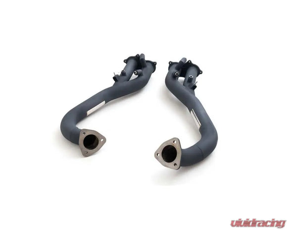 ARMYTRIX Cermic Coated High-flow Performance Race Downpipe w/Cat Simulator Porsche 718 Cayman GT4 2019+