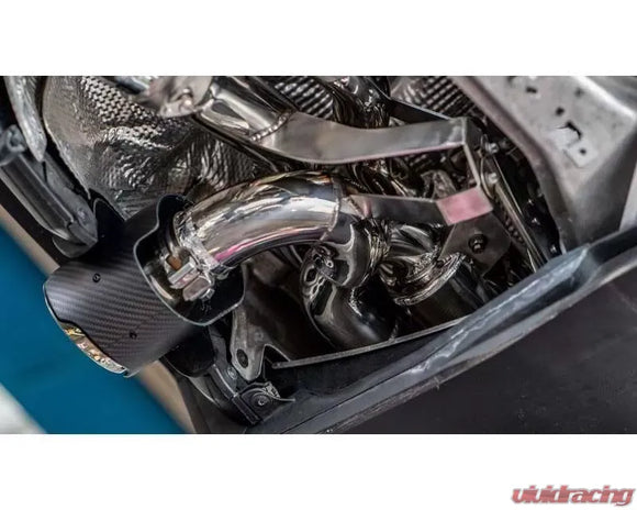 ARMYTRIX Valvetronic Exhaust System Porsche 718 Cayman GT4 RS | 718 Spyder RS 4.0L OPF 2022+ - Carbon Fiber