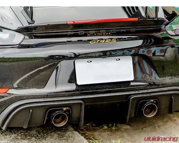 ARMYTRIX Valvetronic Exhaust System Porsche 718 Cayman GT4 RS | 718 Spyder RS 4.0L OPF 2022+ - Carbon Fiber