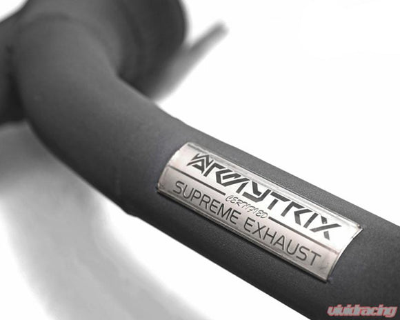 ARMYTRIX High-Flow Race Downpipe | Ceramic Coated Link Pipe Porsche 718 Boxster | Cayman 2017-2022