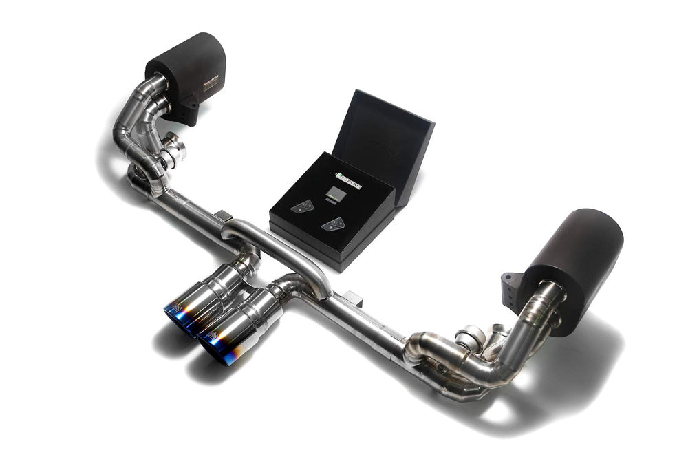 ARMYTRIX Titanium Valvetronic Exhaust System Porsche 991 GT3 | GT3 RS 2014-2019