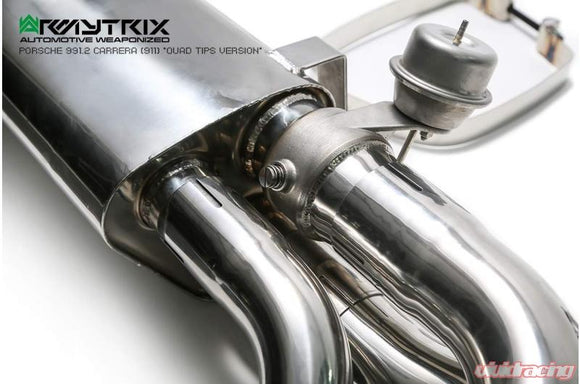 ARMYTRIX Sport Race Valvetronic Exhaust System Porsche 991.2 Carrera 2017-2019