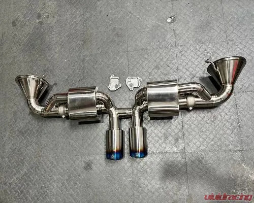 ARMYTRIX Valvetronic Exhaust System Porsche 992 GT3 | GT3RS 2022+ - Chrome Silver