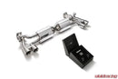 ARMYTRIX Valvetronic Exhaust System Porsche 991.2 Turbo - Chrome Silver-1