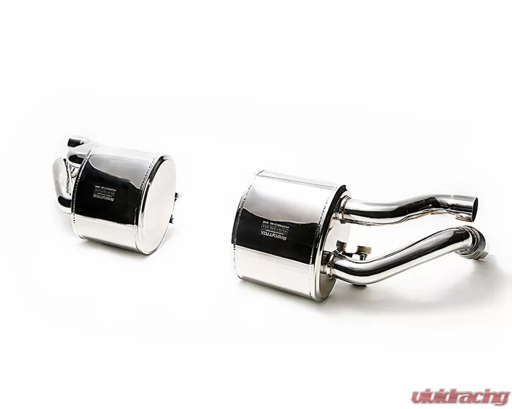 ARMYTRIX Valvetronic Exhaust System Porsche 991.2 Turbo - Chrome Silver - 0