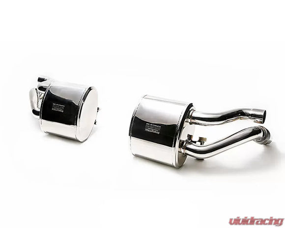 ARMYTRIX Valvetronic Exhaust System Porsche 991.2 Turbo - Chrome Silver