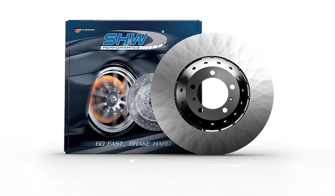 SHW 04-06 Audi TT Quattro 3.2L Right Front Smooth Lightweight Brake Rotor (8N0615302B)