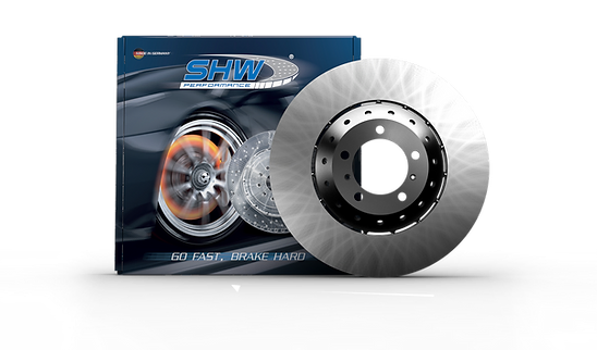 SHW 11-19 Bentley Mulsanne 6.8L Rear Smooth Lightweight Brake Rotor (3Y0615601A)