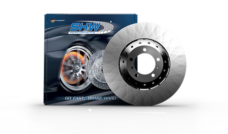 SHW 98-00 Mercedes-Benz C43 AMG 4.3L Right Front Smooth Lightweight Brake Rotor