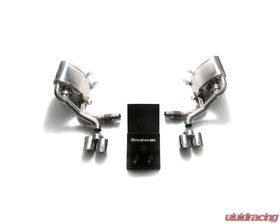 ARMYTRIX Valvetronic Muffler Porsche 997 Carrera 2005-2008 - Chrome Silver