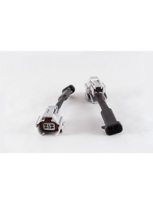 INJECTOR SET OF 8 DENSO (FEMALE) TO GM/DELPHI (MALE) INJECTOR PLUG ADAPTORS