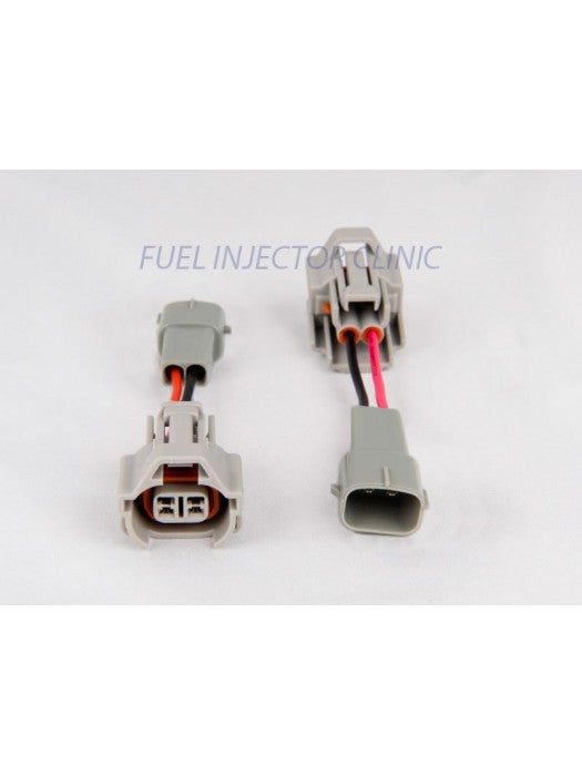 INJECTOR Set of 6 Denso (female) to Toyota (male) plug adaptors