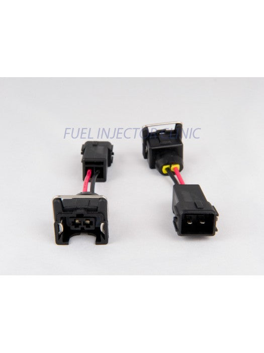 INJECTOR Set of 6 Jetronic/EV1 (female) to Honda OBD2 (male) plug adaptors