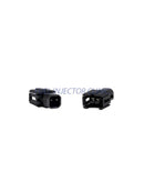 INJECTOR Set of 4 Jetronic/EV1 (female) to US Car/EV6 (male) plug adaptors-1