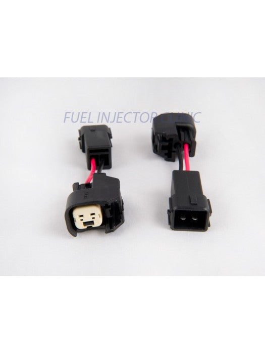 INJECTOR Set of 6 US Car/EV6 (female) to Honda OBD2 (male) plug adaptors