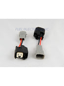 INJECTOR Set of 4 US Car/EV6 (female) to Toyota (male) plug adaptors-1