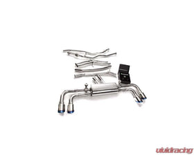 ARMYTRIX Stainless Steel Valvetronic Exhaust System Porsche Cayenne (E3) OPF SUV | Coupe 2019+ - Blue Coated