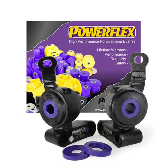 Powerflex Front Control Arm Rear Bushings With Brackets - MINI / R50 / R52 / R53 Gen 1