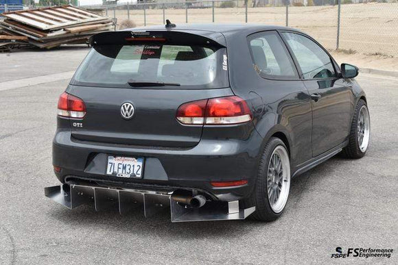 Volkswagen Mk6 Golf GTI Rear Diffuser V3 | 2010-2014
