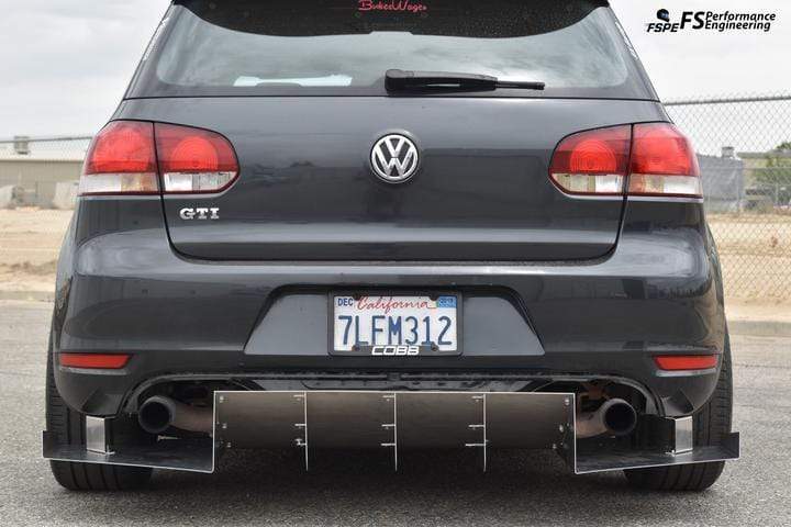 Volkswagen Mk6 Golf GTI Rear Diffuser V3 | 2010-2014