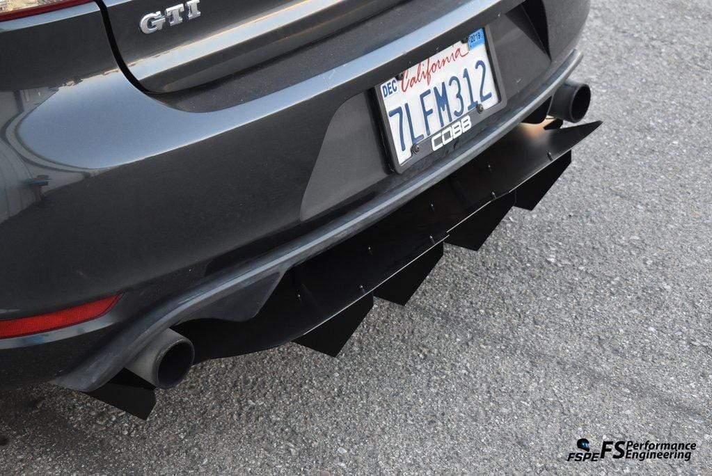 FSPE Volkswagen MK6 Golf GTI Rear Diffuser V2