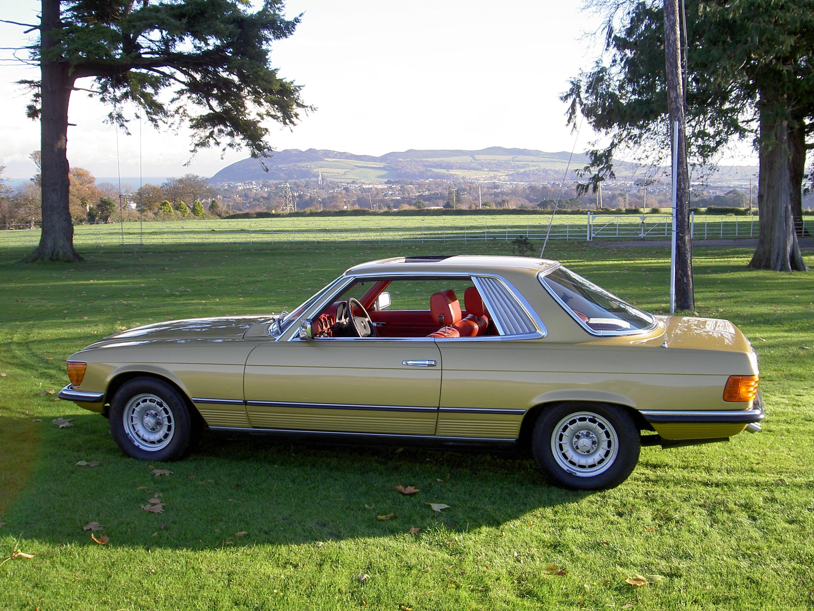 Mercedes 450 SL, SLC (W107) Stainless Steel Front Pipes RHD (1973-85) - 0