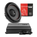 DS18 Car Audio Bass Package 12in Subwoofer + Monoblock Amplifier-1