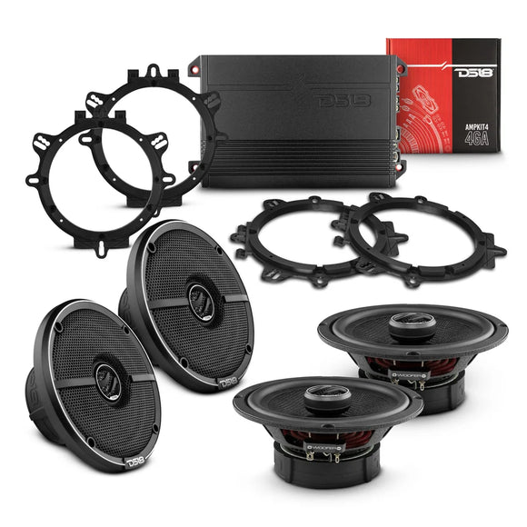 DS18 High-Performance 6.5in Coaxial Speaker Kit