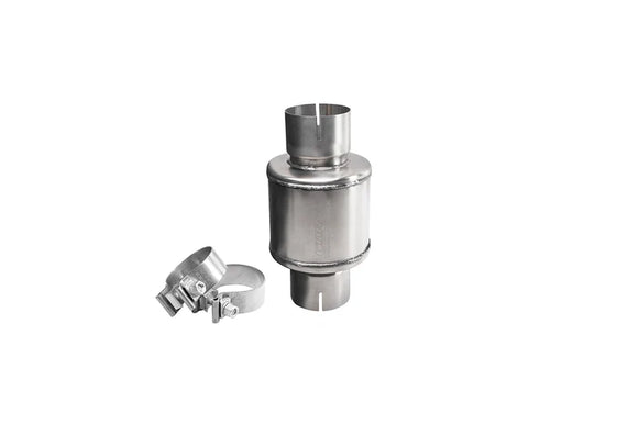 Corsa 304 S tainless Steel 2.75in Pro Series Packed Resonator (Slip Fit) (2-3DB) w/ 2 Clamps