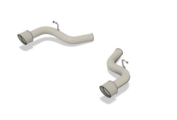 PLM Toyota Supra GR A90 Muffler Delete Axle Back Exhaust