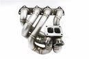 PLM Power Driven T4 Top Mount Turbo Manifold with Dual Wastegates B-Series B16 B18 B20-2